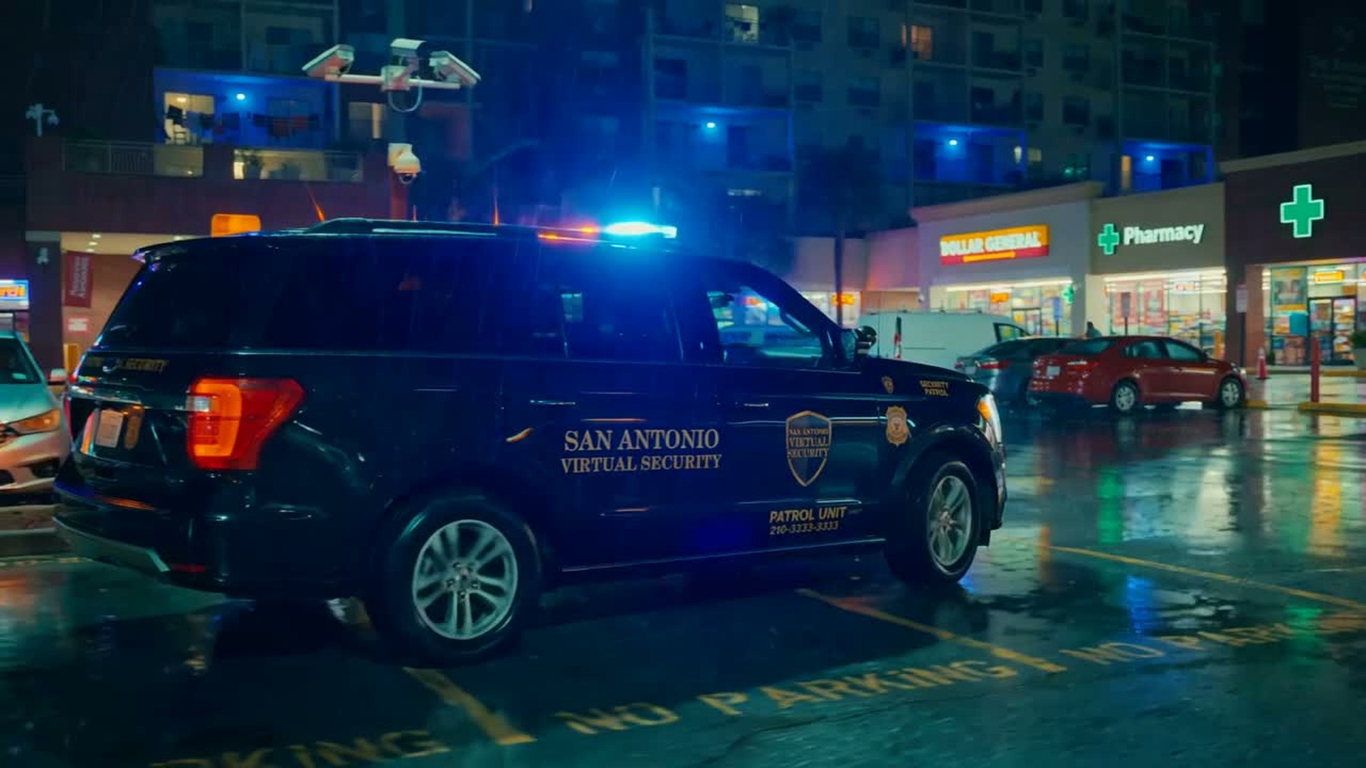 Retail and commercial security patrol in San Antonio